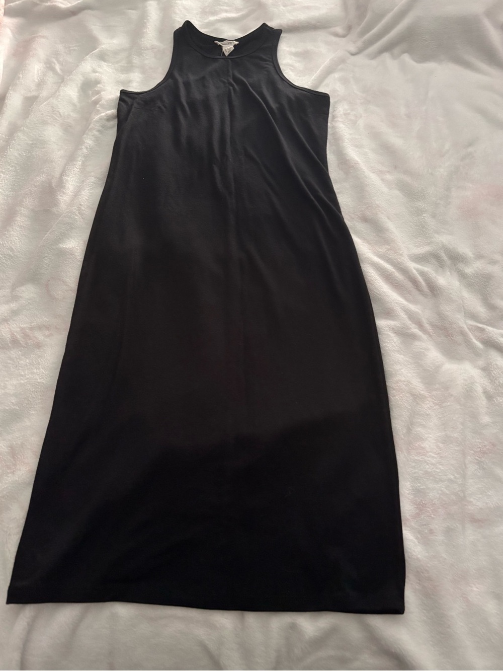 Forever 21 Black Sleeveless Midi Dress